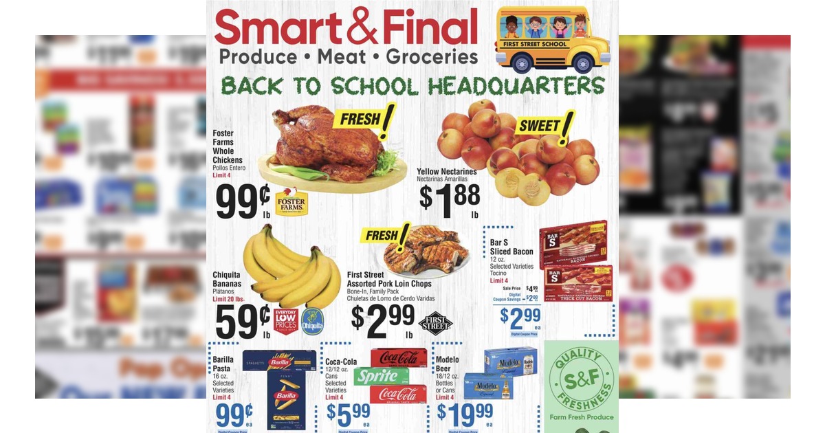 Smart and Final Weekly (8/26/26 – 9/1/26) Ad Preview!