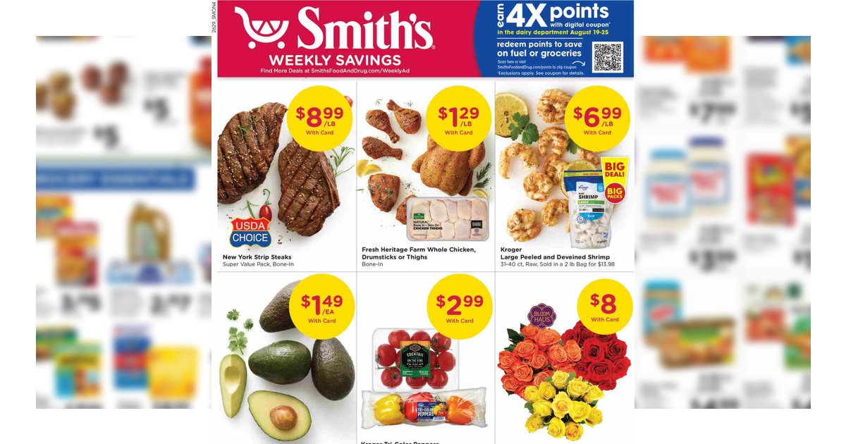 Smith’s Weekly (8/26/26 – 9/1/26) Ad Preview!