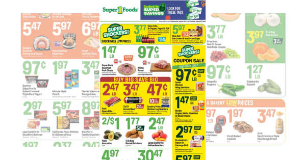 Super 1 Foods Ad (8/26/26 – 9/1/26) Super One Preview