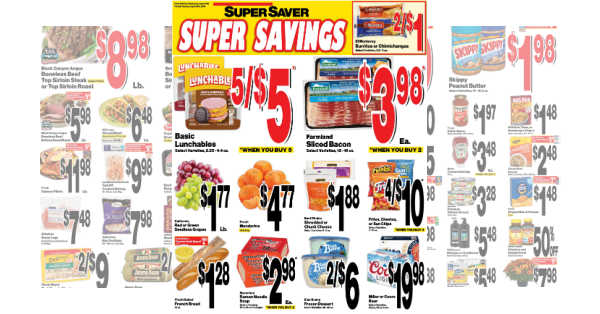 Super Saver Weekly Ad (8/26/26 – 9/1/26) Preview