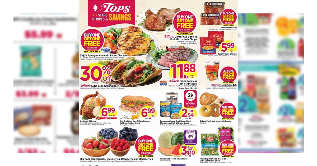 Tops Weekly Ad (8/23/26 – 8/29/26) Preview!