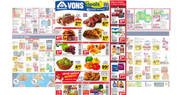 Vons Weekly Ad (8/26/26 – 9/1/26) Early Preview
