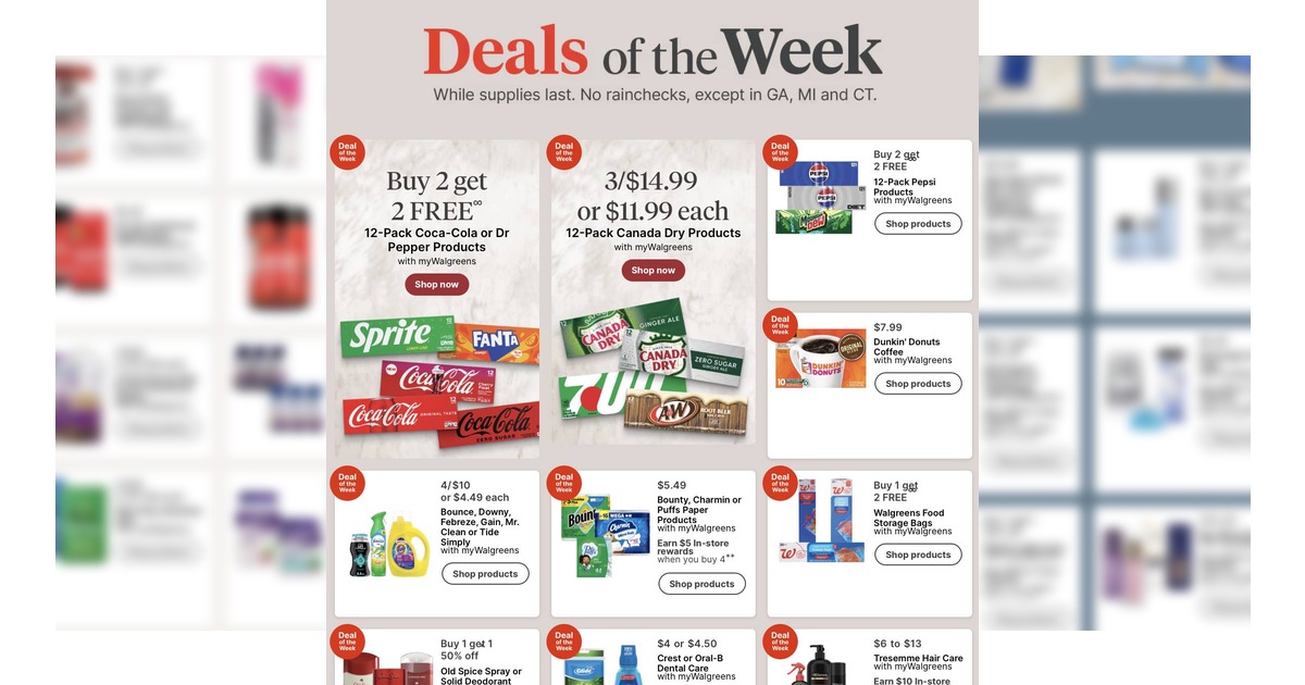 Walgreens Weekly Ad (8/30/26 - 9/5/26) Preview!
