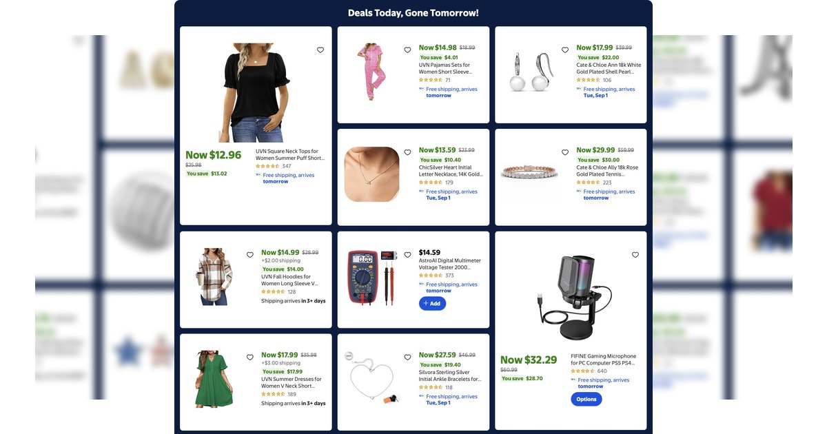 Walmart Weekly Ad (8/30/26) 1-Day Flash Deals