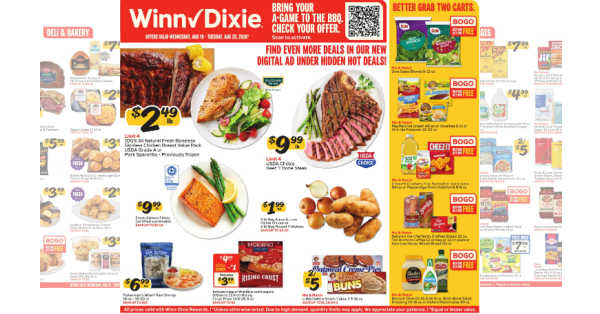 Winn Dixie Ad (8/26/26 – 9/1/26) Early Preview