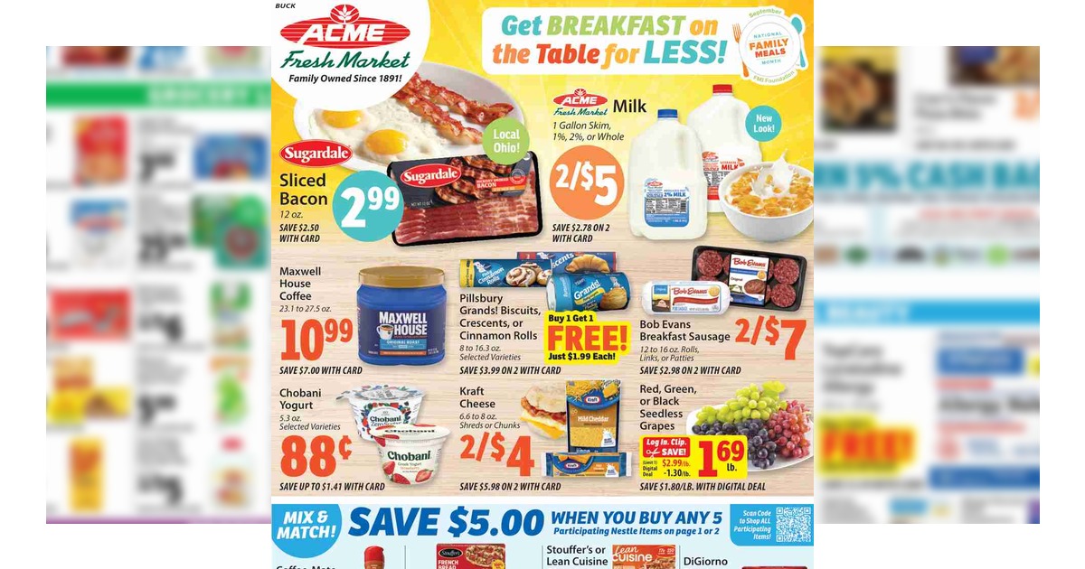 Acme Fresh Market Weekly Ad (9/17/26 – 9/23/26) Preview
