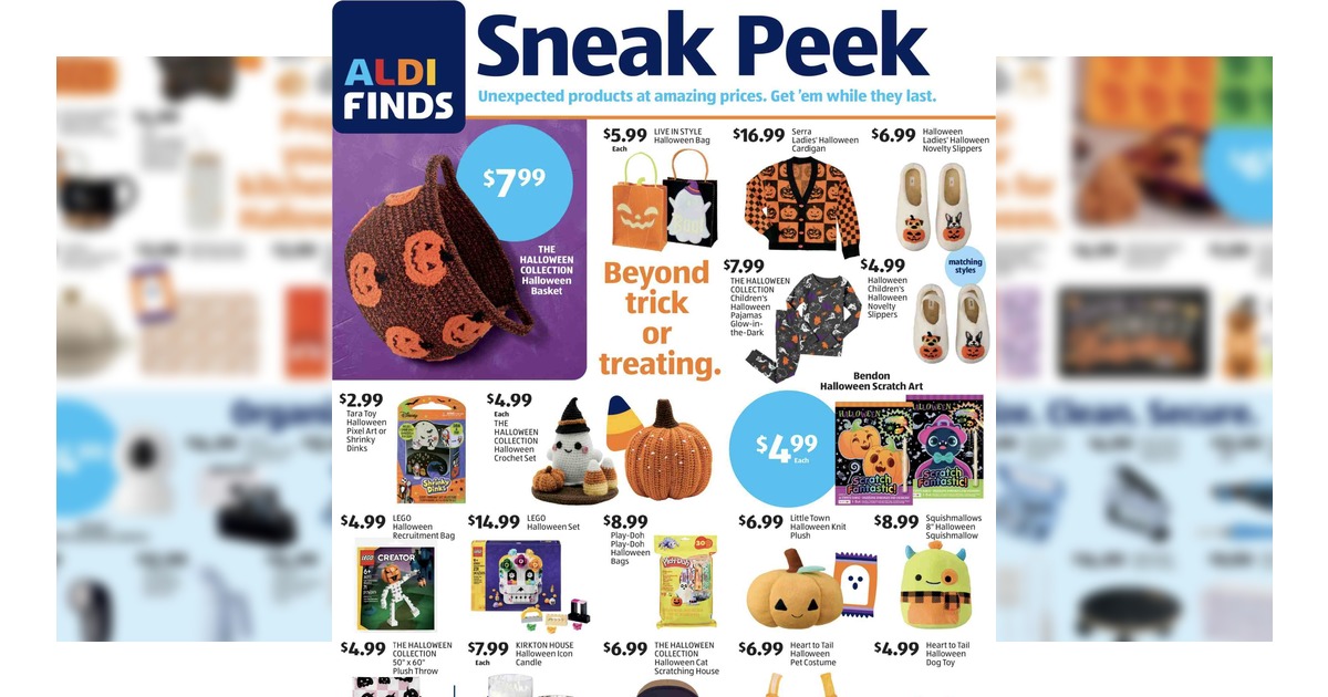 Aldi Weekly Ad (9/30/26 - 10/6/26) Sneak Peek