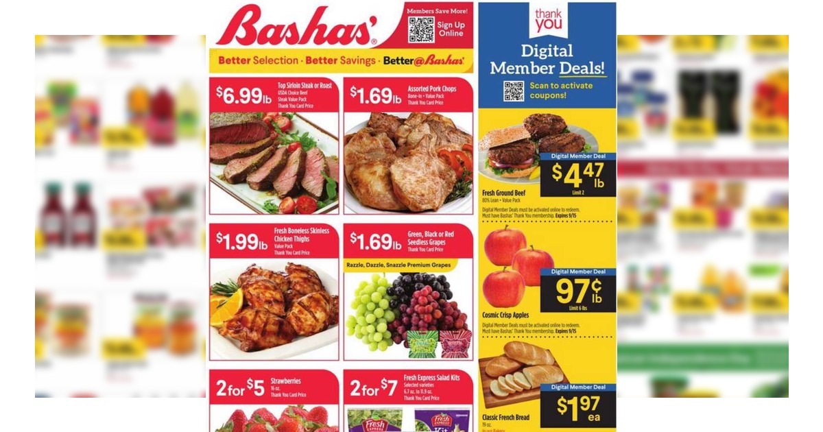 Bashas' Weekly Ad (9/9/26 – 9/15/26) Early Ad Preview