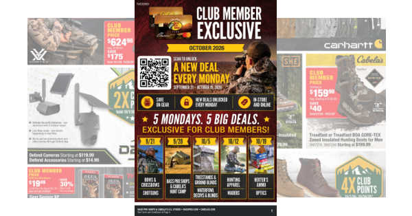 Bass Pro Weekly Ad (10/1/26 - 10/28/26)