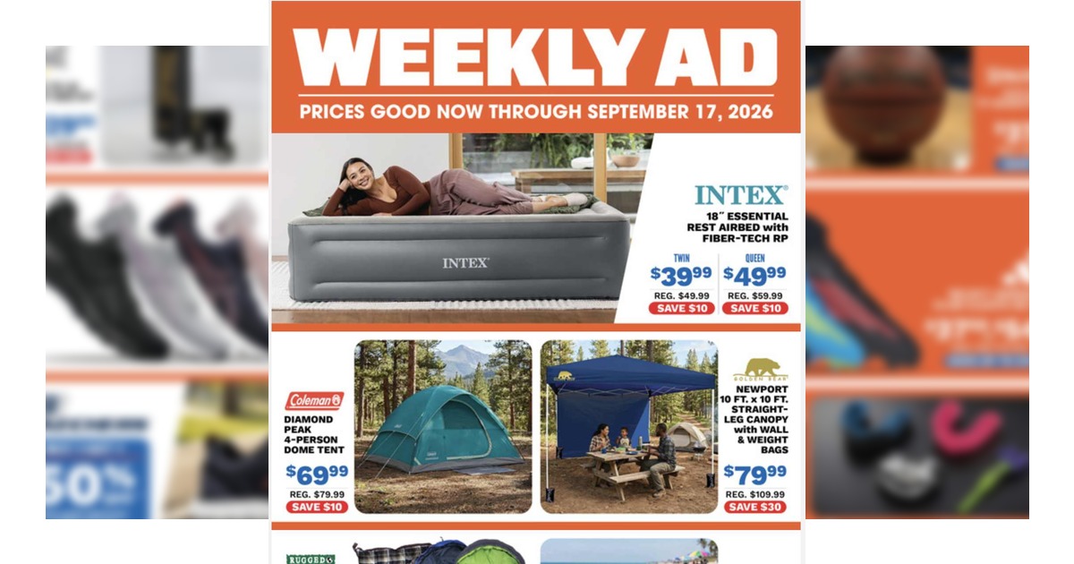 Big 5 Weekly Ad (9/8/26 - 9/17/26) Sales Preview