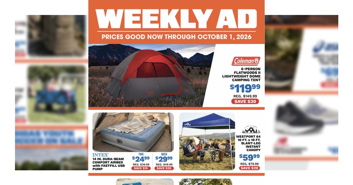 Big 5 Weekly Ad (9/18/26 - 10/1/26) Sales Ad Preview!