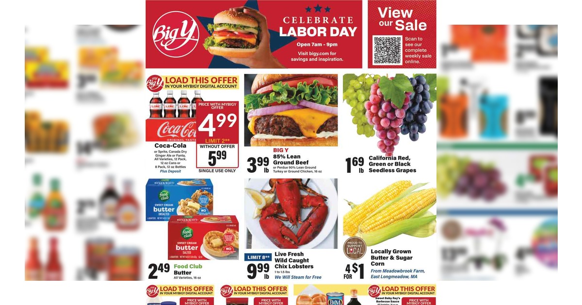 Big Y Weekly Ad (9/3/26- 9/9/26) Circular Preview