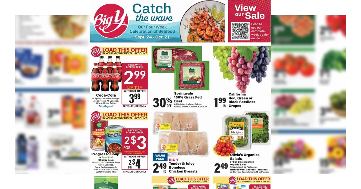 Big Y Weekly Ad (9/24/26- 9/30/26) Circular Preview