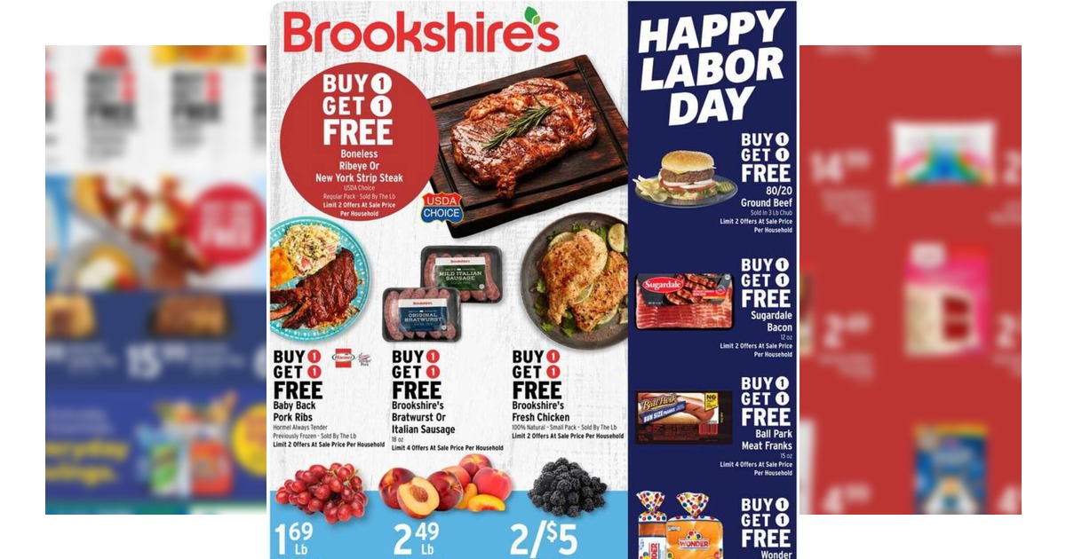 Brookshire's Ad (9/2/26 – 9/8/26) Weekly Preview