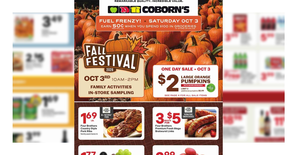 Coborn's Ad (9/30/26 – 10/6/26) Weekly Ad Preview