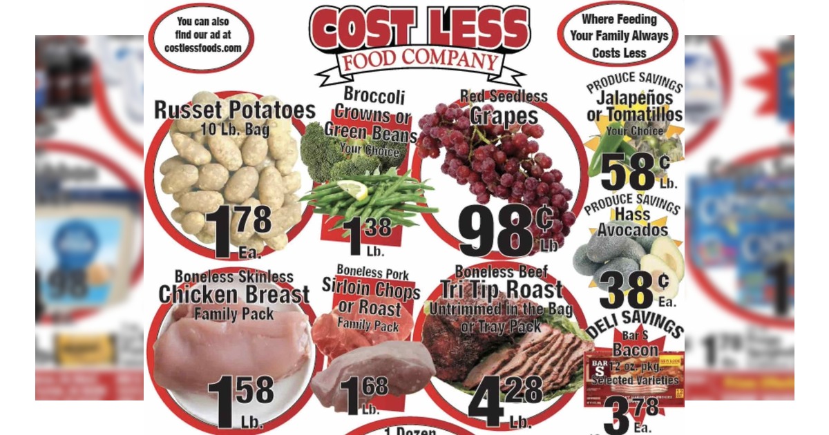 Cost Less Weekly Ad (9/23/26 – 9/29/26) Preview
