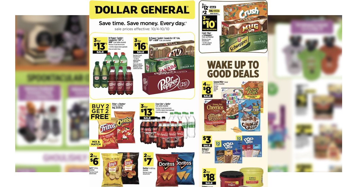 Dollar General Ad (10/4/26 - 10/10/26) Weekly Preview!