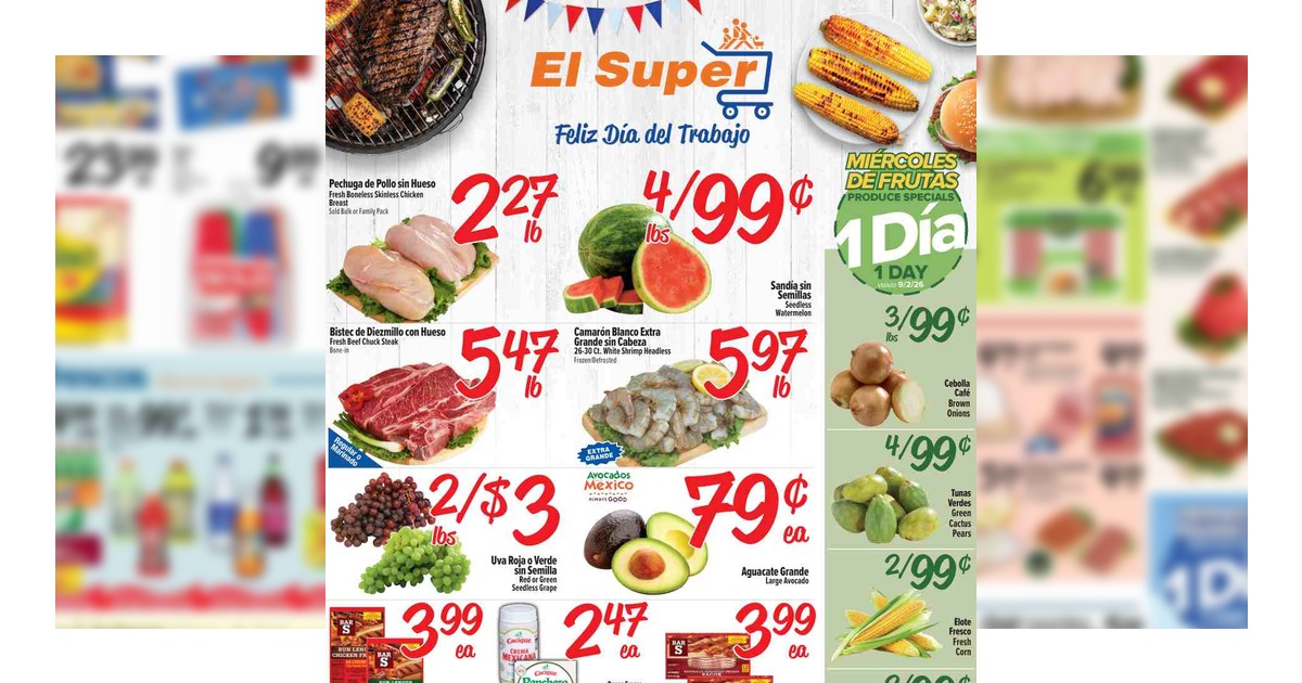 El Super Weekly (9/2/26 – 9/8/26) Ad