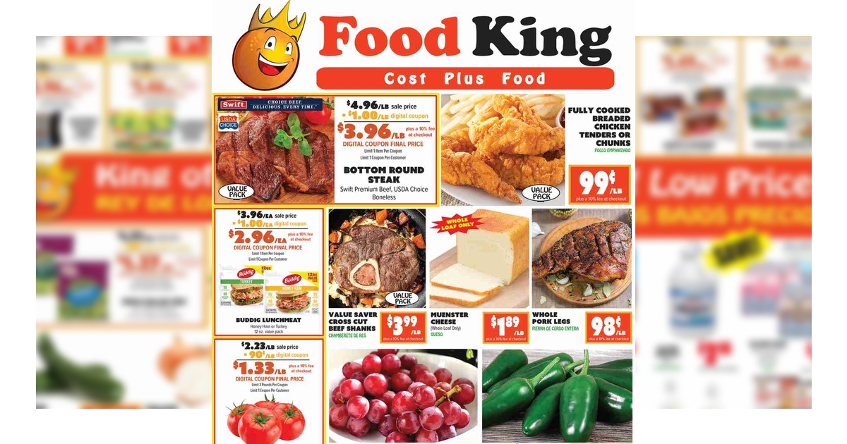 Food King Ad (9/23/26 – 9/29/26) Weekly Preview