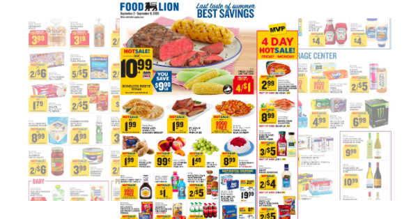 Food Lion Weekly Ad (9/2/26 – 9/8/26)