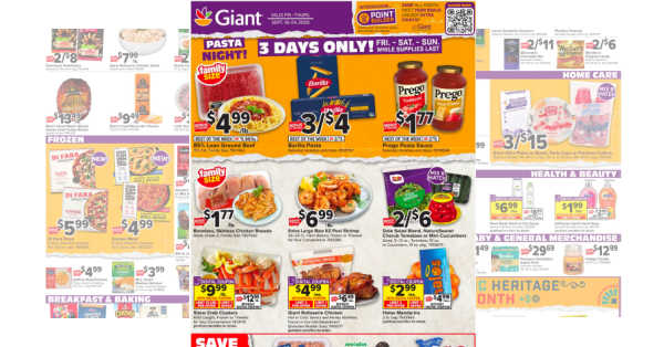 Giant Weekly Ad (9/18/26 - 9/24/26)
