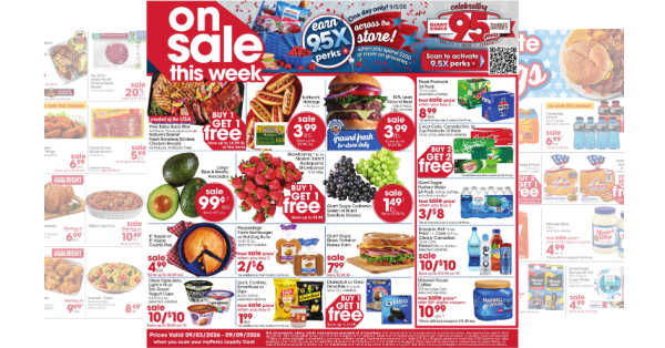 Giant Eagle Weekly (9/3/26 - 9/9/26)