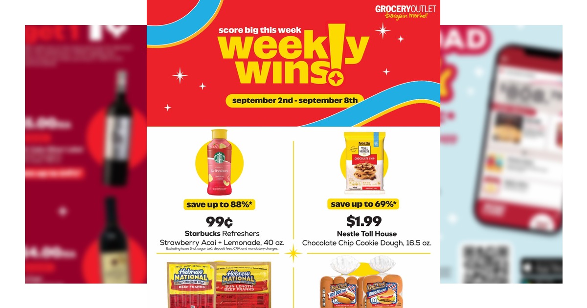 Grocery Outlet Weekly (9/2/26 – 9/8/26) Ad Preview!