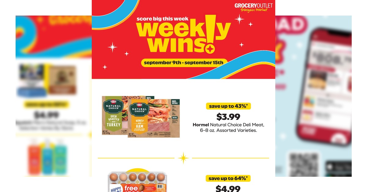 Grocery Outlet Weekly (9/9/26 – 9/15/26) Ad Preview!