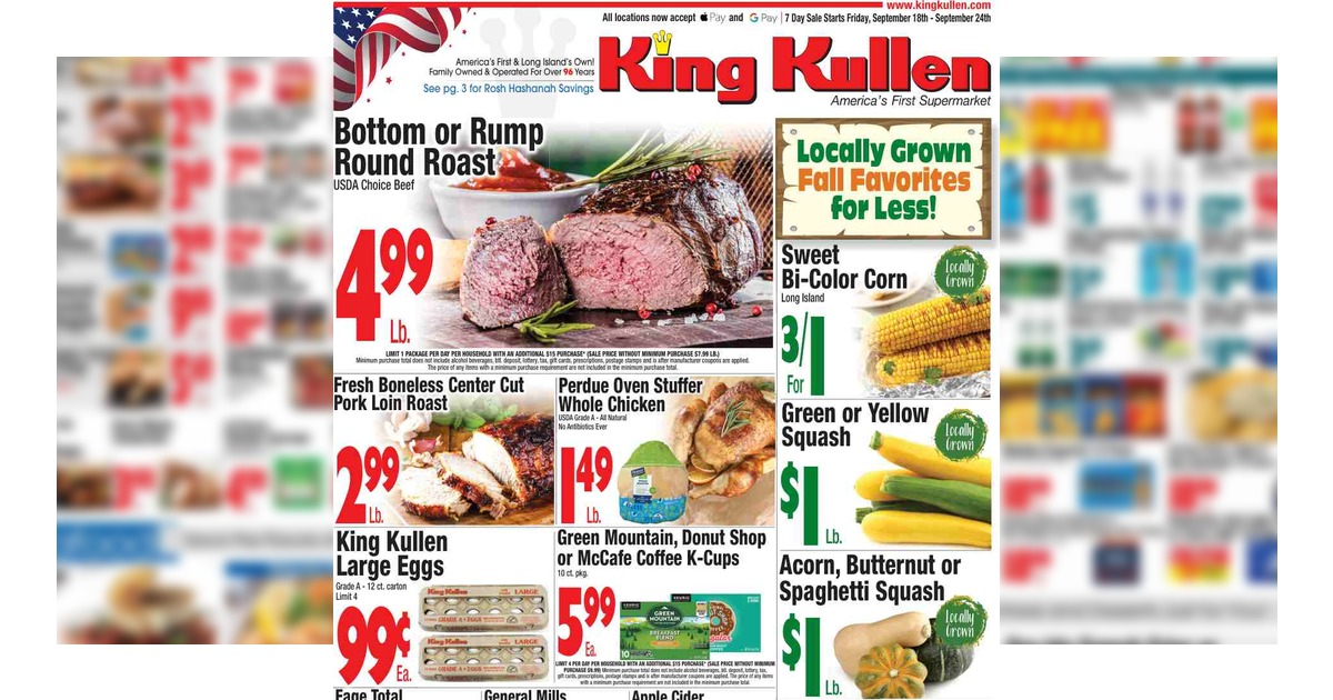 King Kullen Weekly Circular (9/18/26– 9/24/26) Ad Preview