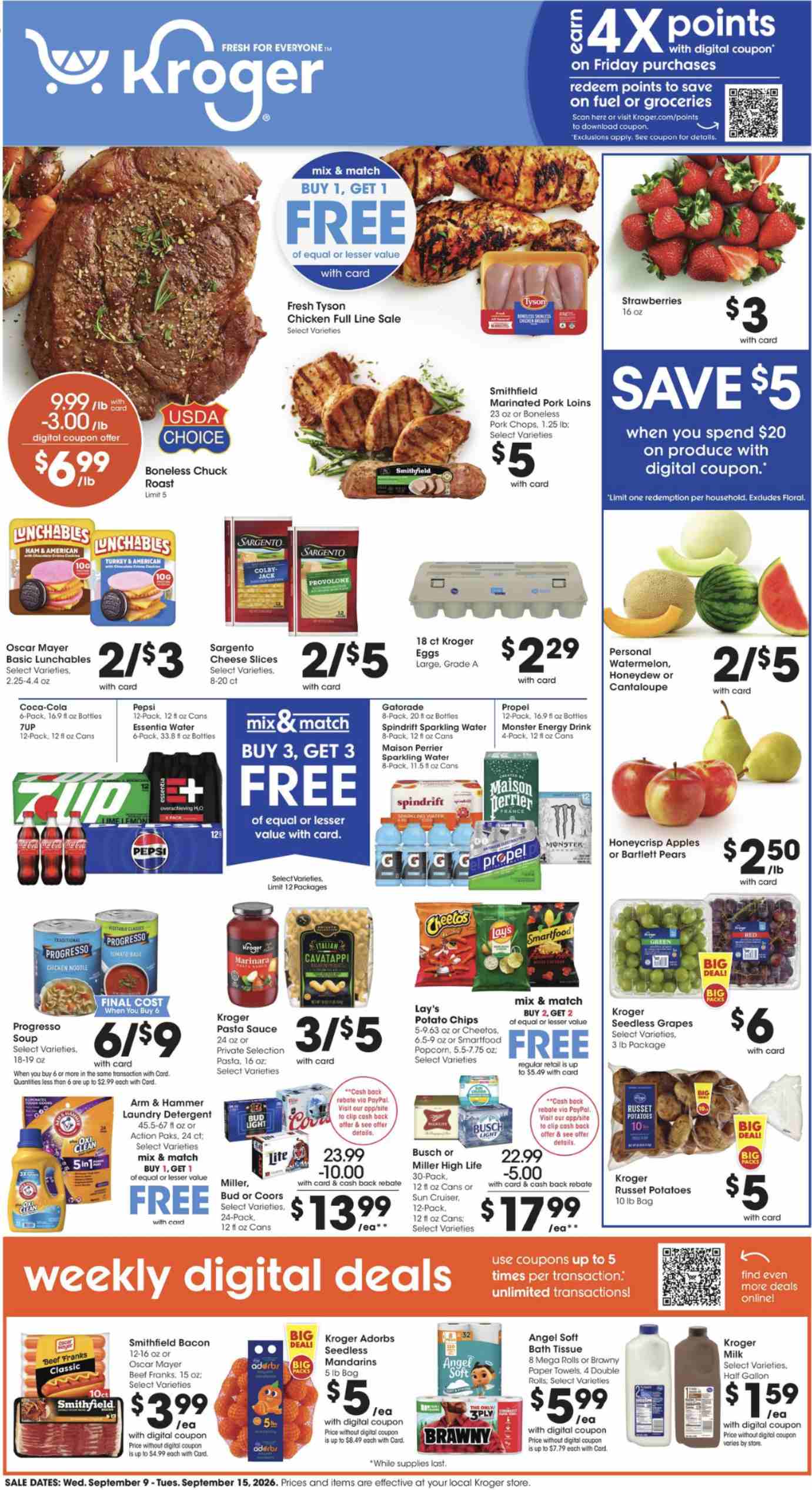 Kroger weekly ad preview