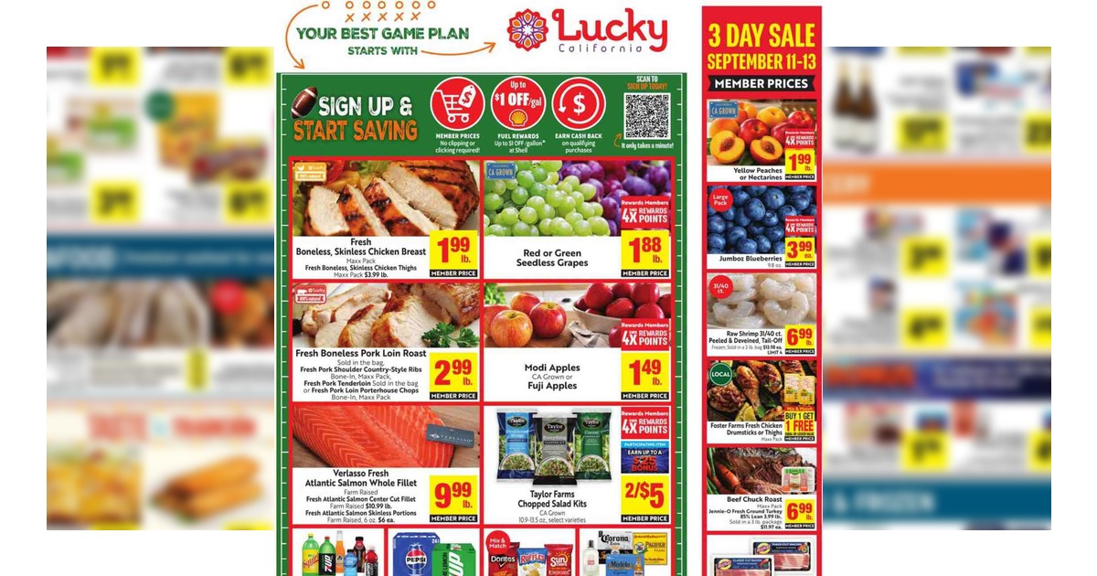 Lucky Supermarkets Weekly Ad (9/9/26 – 9/15/26) Preview