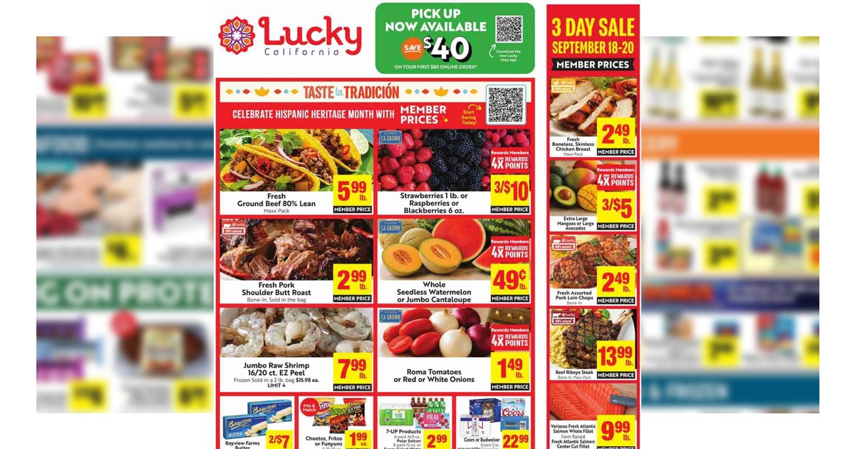 Lucky Supermarkets Weekly Ad (9/16/26 – 9/22/26) Preview