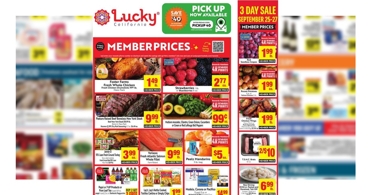 Lucky Supermarkets Weekly Ad (9/23/26 – 9/29/26) Preview
