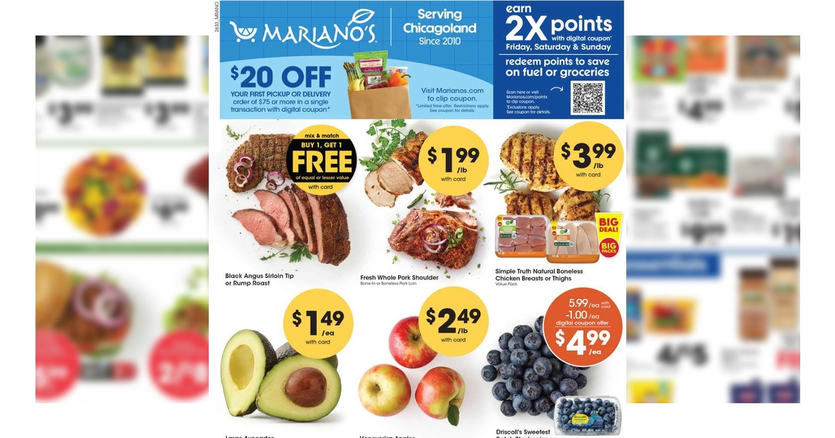 Mariano’s Weekly Ad (9/16/26 – 9/22/26) Early Ad Preview