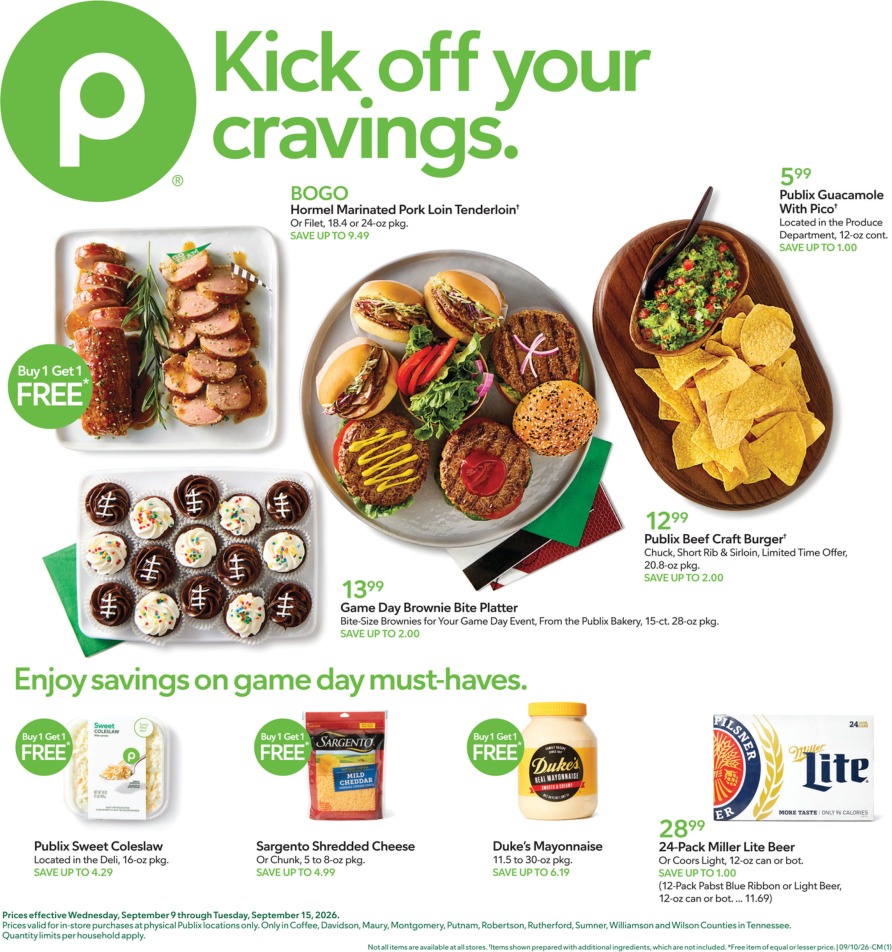 Publix weekly ad preview