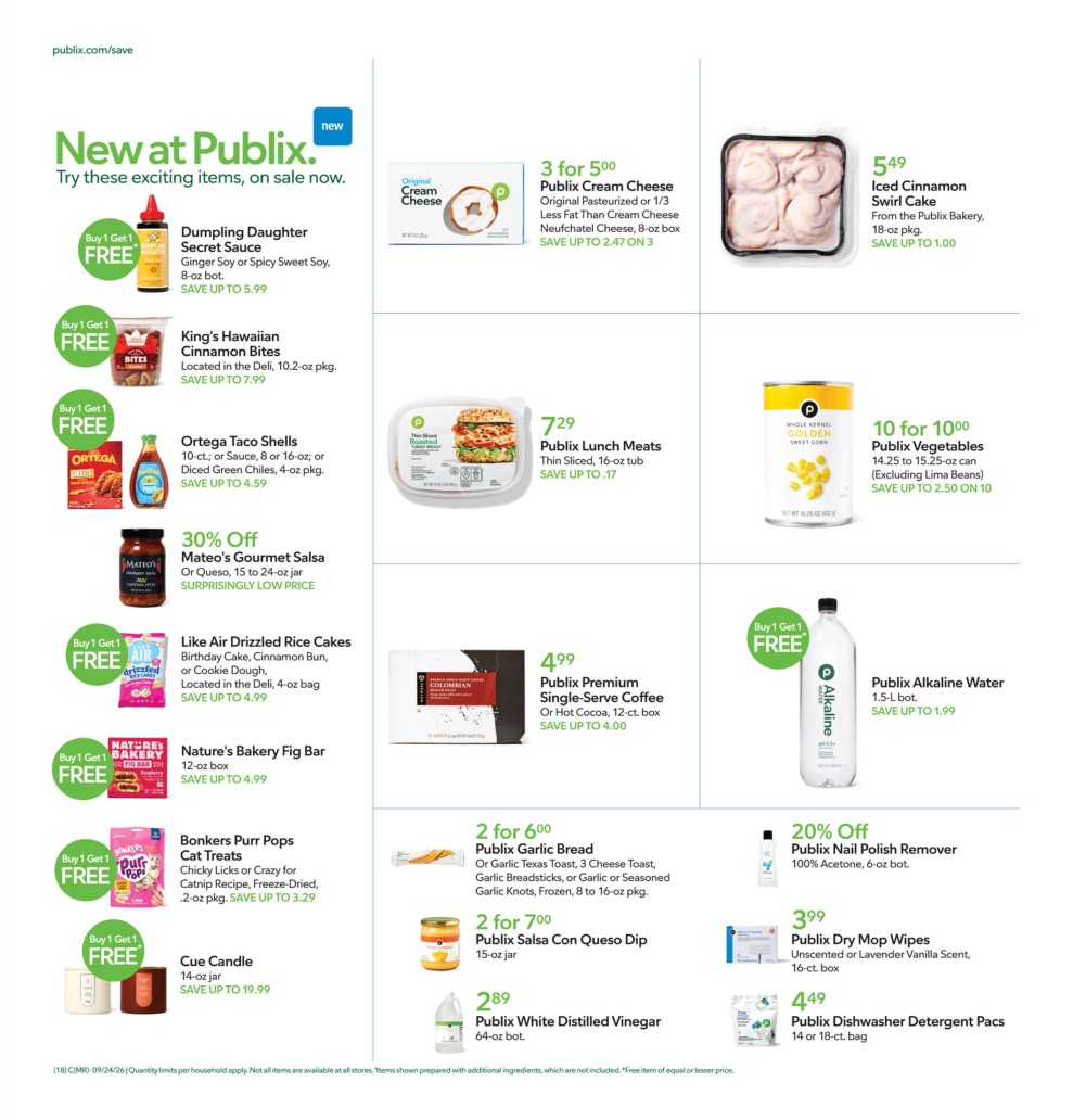 Publix weekly ad preview