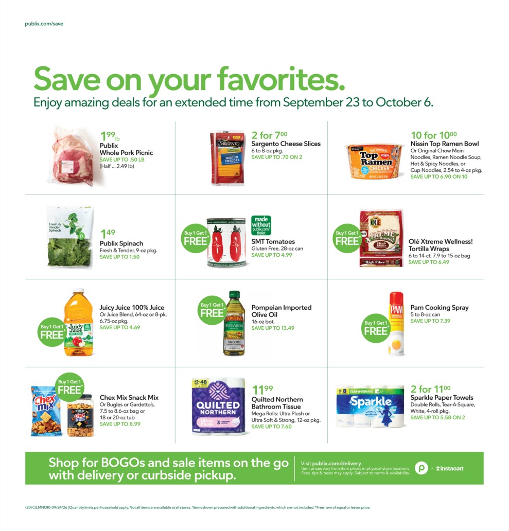 Publix weekly ad preview