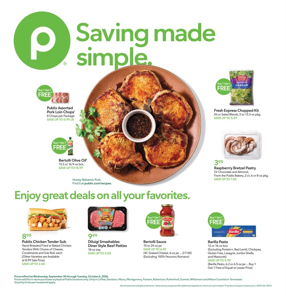 Publix weekly ad preview