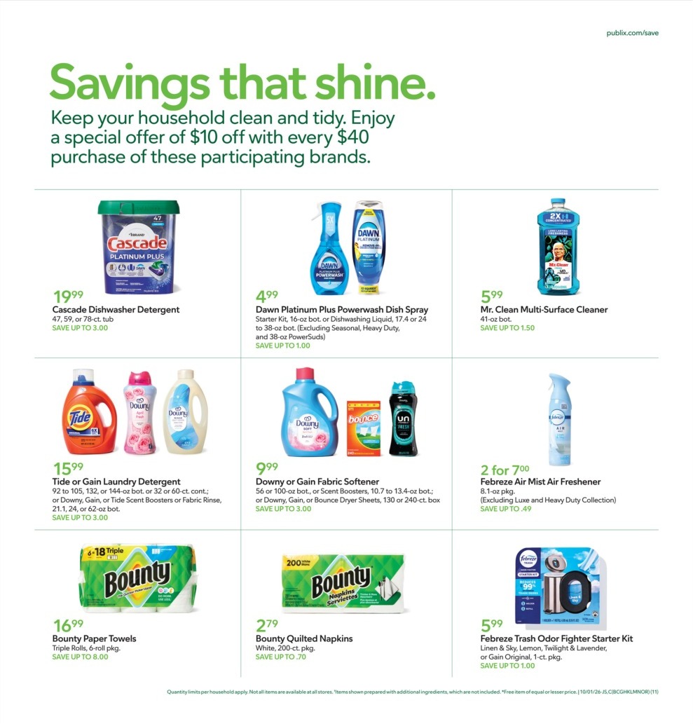 Publix weekly ad preview
