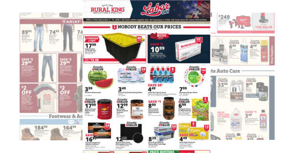 Rural King Weekly Ad (9/3/26 - 9/16/26)