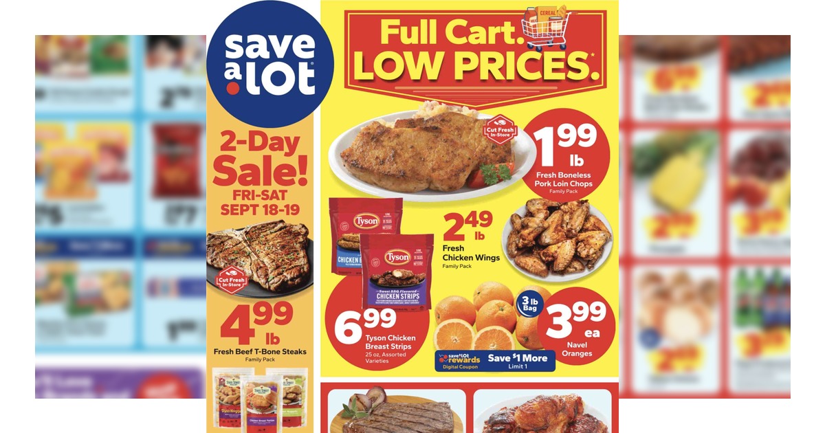 Save A Lot Weekly Ad (9/13/26 - 9/19/26) Flyer Preview!