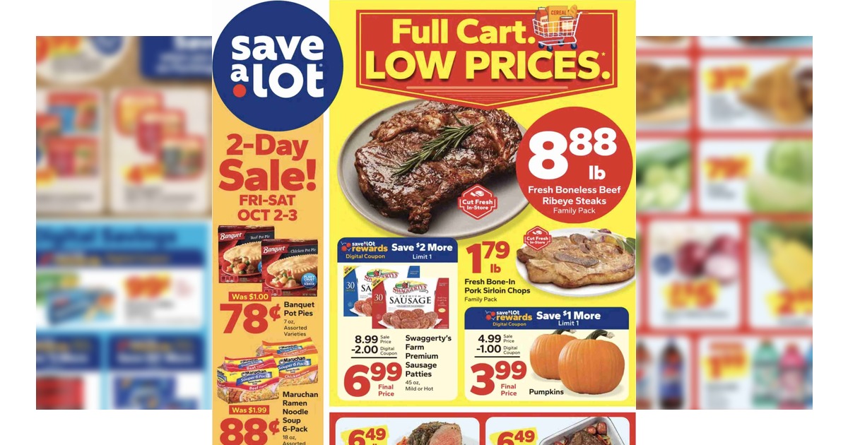 Save A Lot Weekly Ad (9/27/26 - 10/3/26) Flyer Preview!