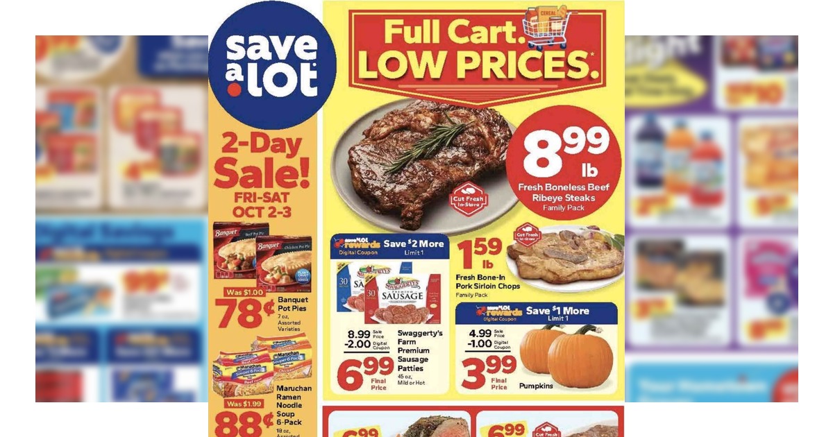 Save A Lot Weekly Ad (9/30/26 - 10/6/26) Flyer Preview!