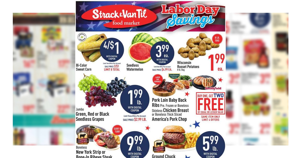 Strack and Van Til Ad (9/2/26 – 9/8/26) Weekly Preview!