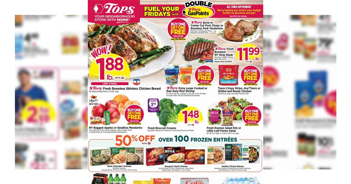 Tops Weekly Ad (9/13/26 - 9/19/26) Preview!