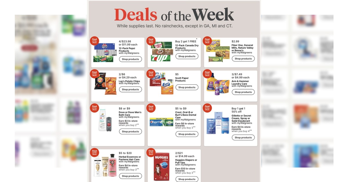 Walgreens Weekly Ad (10/4/26 - 10/10/26) Preview!