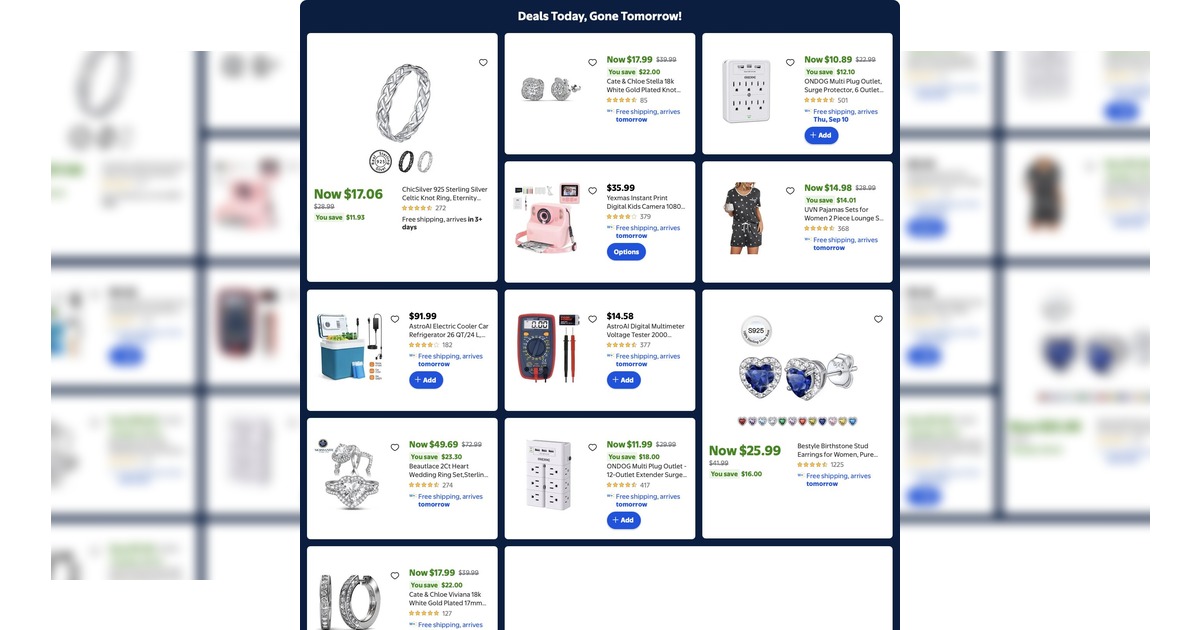 Walmart Weekly Ad (9/8/26) 1-Day Flash Deals