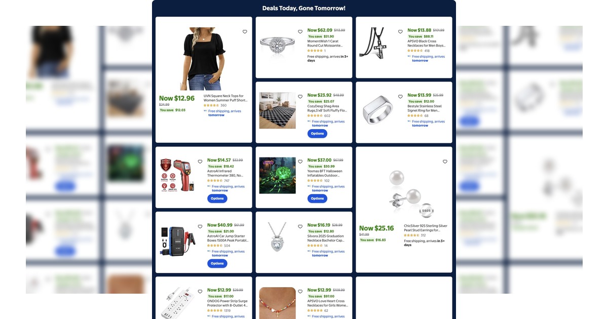 Walmart Weekly Ad (9/10/26) 1-Day Flash Deals