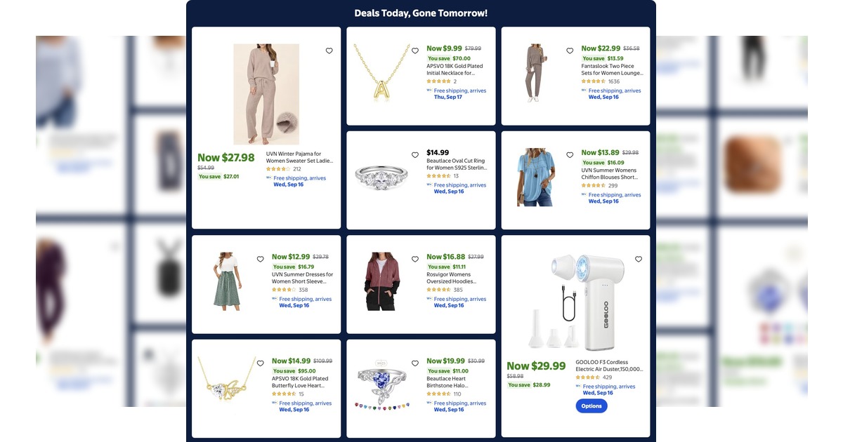 Walmart Weekly Ad (9/14/26) 1-Day Flash Deals