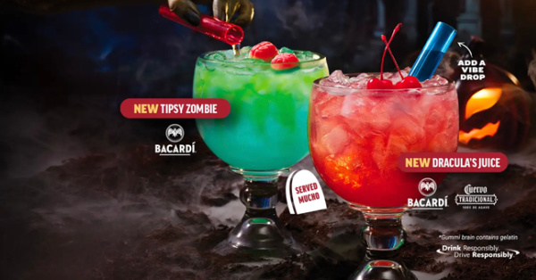 applebees October Halloween 2026 $6 drink deals
